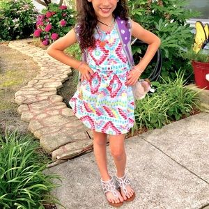 Gymboree 100% Cotton Button Down Dress - Size 8